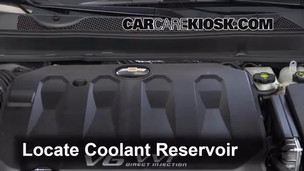 2014 Chevrolet Impala LT 3.6L V6 FlexFuel Refrigerante (anticongelante) Agregar refrigerante
